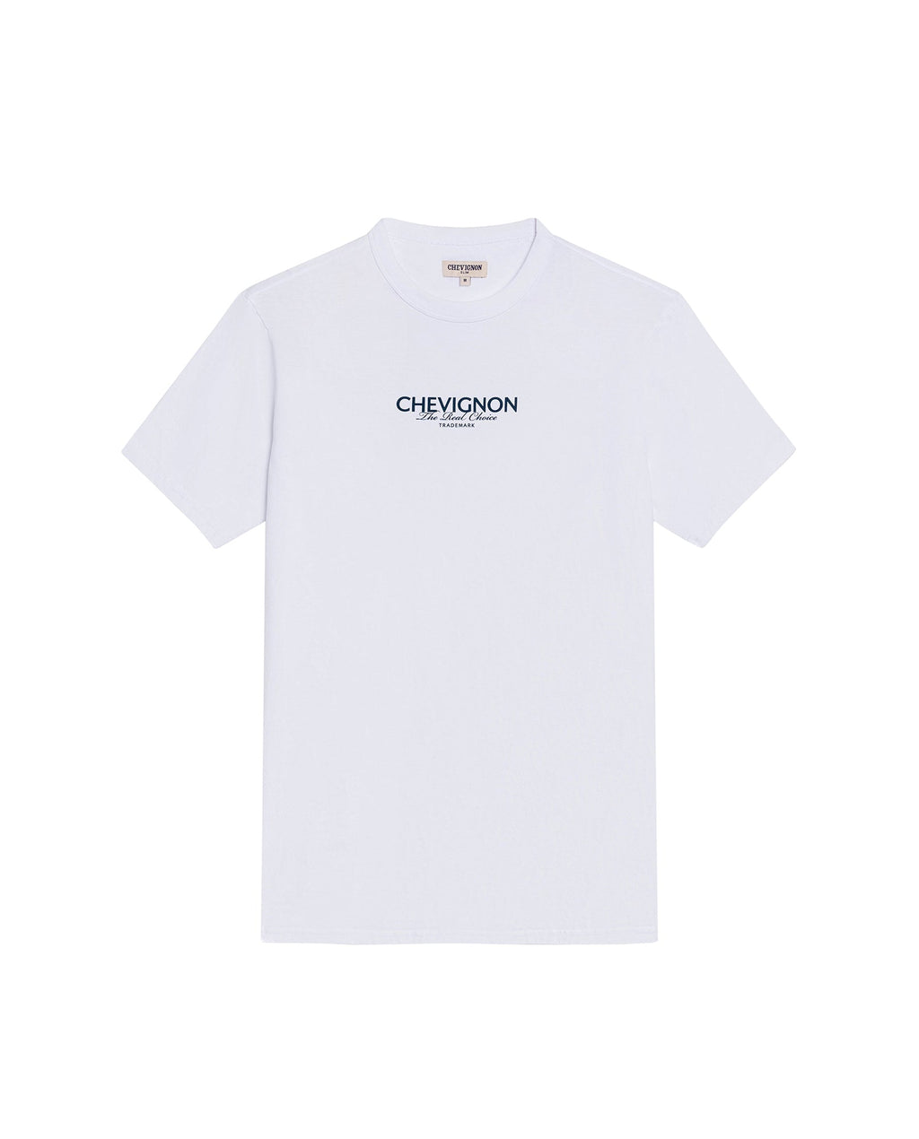 Men's Slim Fit Typographic Graphic T-shirt in Cotton Seafront