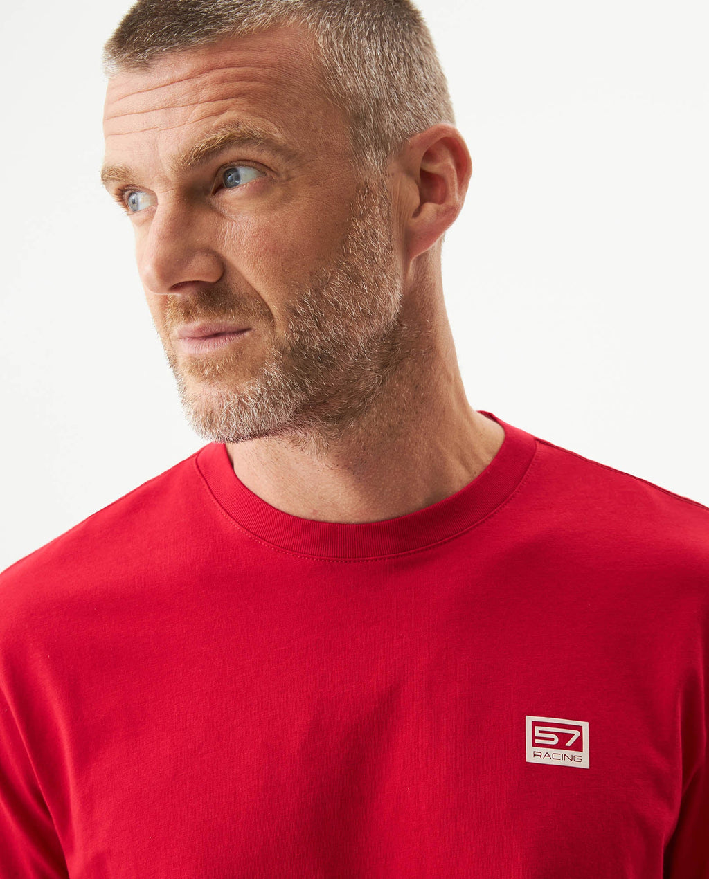 Men's Racing Graphic Classic Fit T-shirt in Cotton Captain